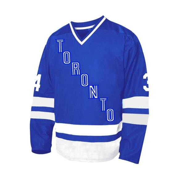 NWT Multiple Sizes Auston Matthews Toronto Maple Leafs #34 Blue Jersey Rare - Picture 2 of 5